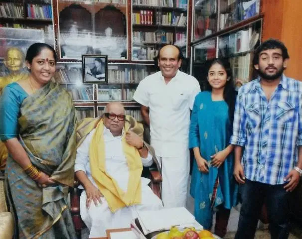 vagai chandrasekar with kalaignar